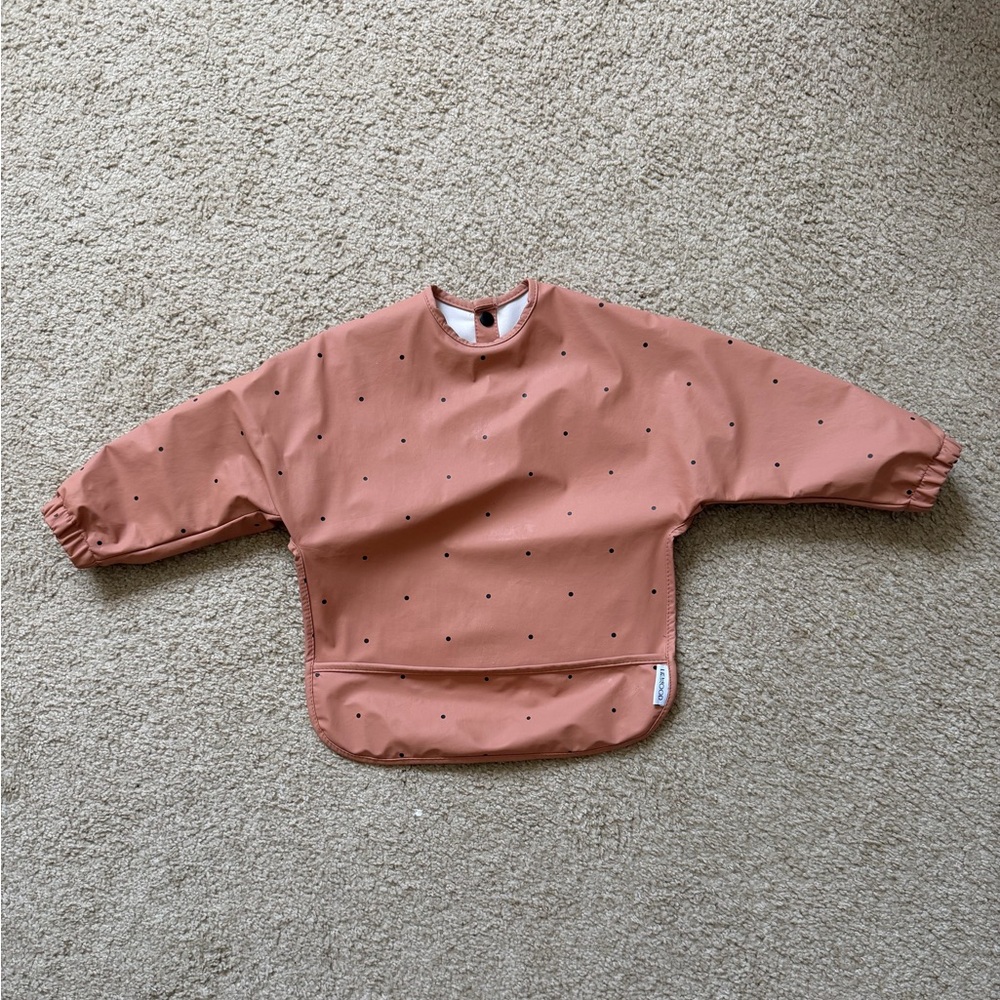 Liewood Merle, Classic Dot Tuscany Rose Cape Bib